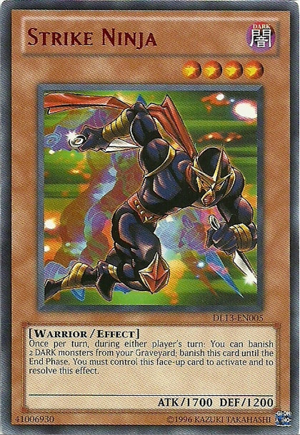Strike Ninja (Red) [DL13-EN005] Rare | Devastation Store