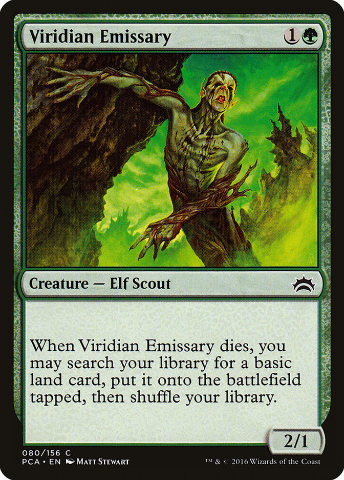 Viridian Emissary [Planechase Anthology] - Devastation Store | Devastation Store