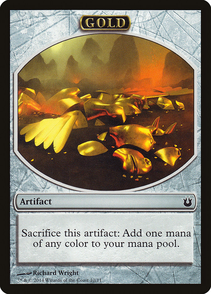 Gold [Born of the Gods Tokens] | Devastation Store
