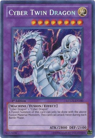 Cyber Twin Dragon [LCGX-EN180] Secret Rare | Devastation Store