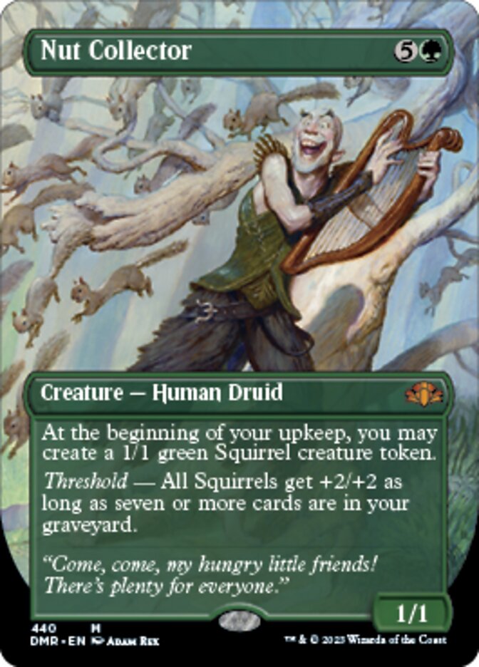 Nut Collector (Borderless Alternate Art) [Dominaria Remastered] | Devastation Store