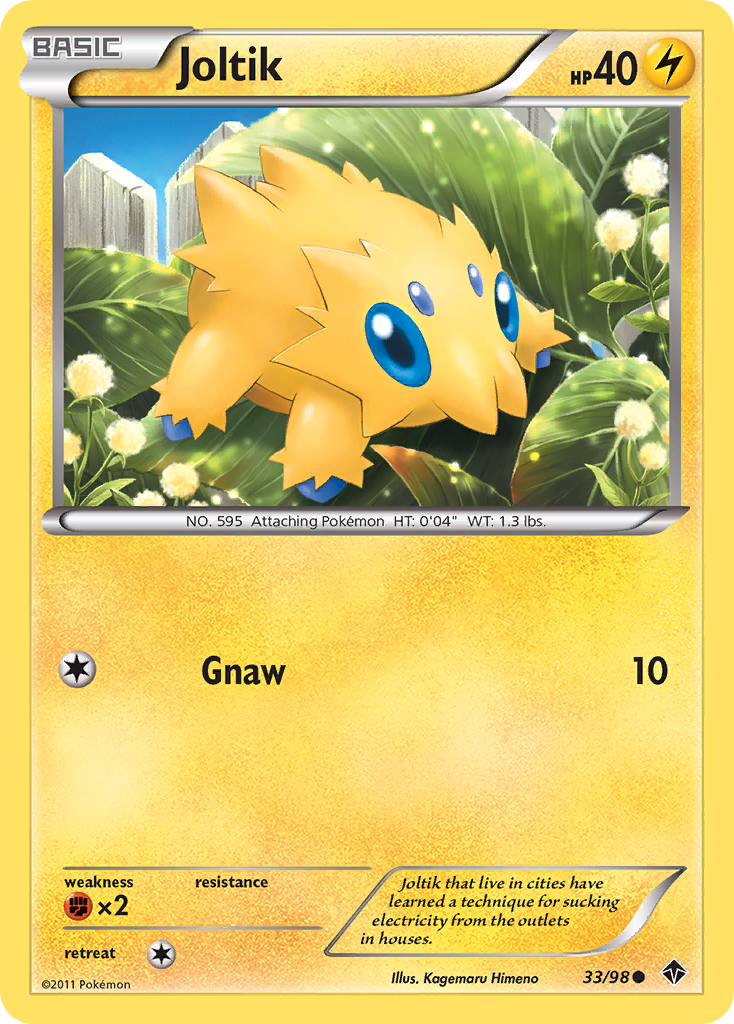 Joltik (33/98) [Black & White: Emerging Powers] | Devastation Store