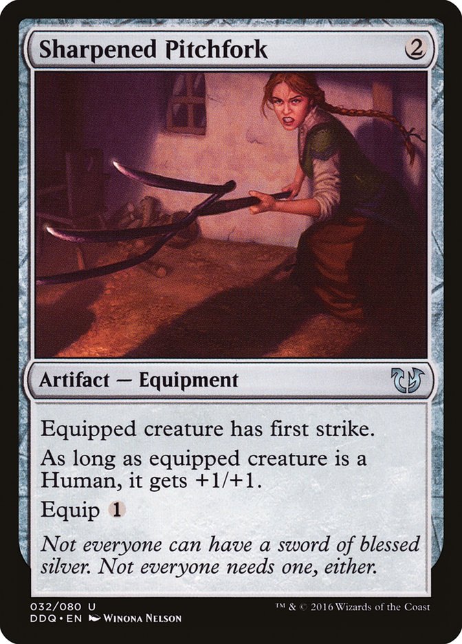 Sharpened Pitchfork [Duel Decks: Blessed vs. Cursed] - Devastation Store | Devastation Store