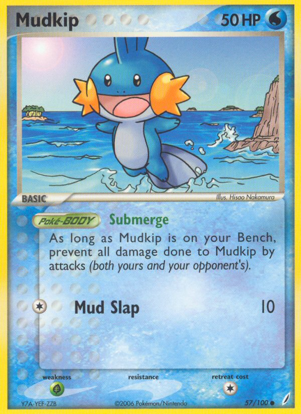 Mudkip (57/100) [EX: Crystal Guardians] | Devastation Store