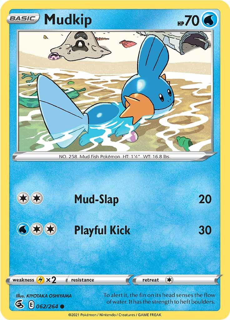 Mudkip (062/264) [Sword & Shield: Fusion Strike] | Devastation Store