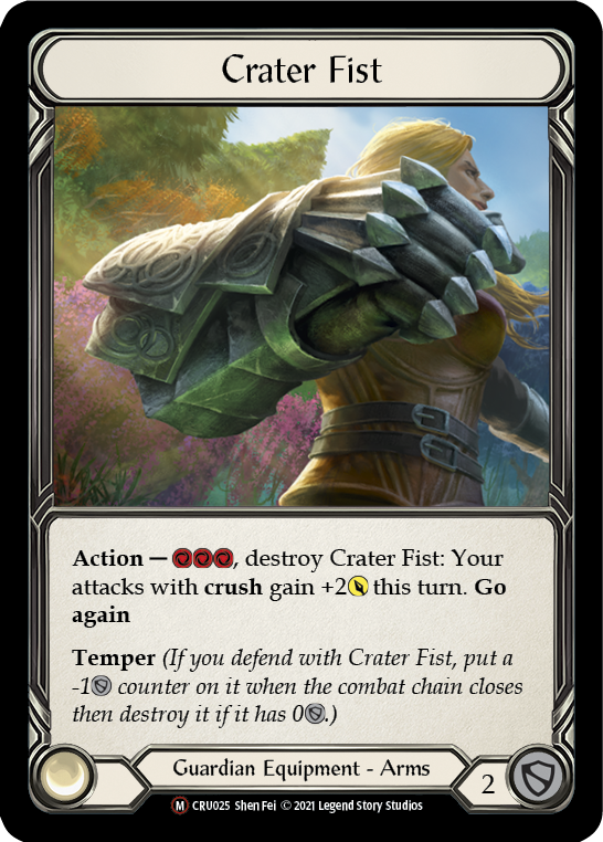 Crater Fist [CRU025] Unlimited Normal | Devastation Store