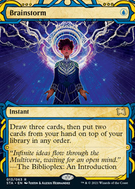 Brainstorm (Etched Foil) [Strixhaven Mystical Archive] | Devastation Store