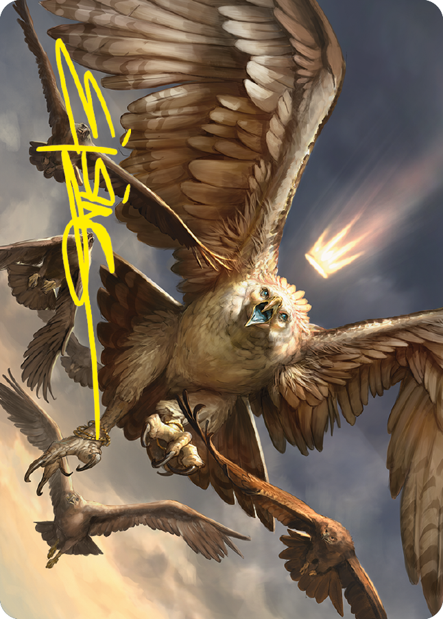 Gwaihir, Greatest of the Eagles Art Card (Gold-Stamped Signature) [The Lord of the Rings: Tales of Middle-earth Art Series] | Devastation Store