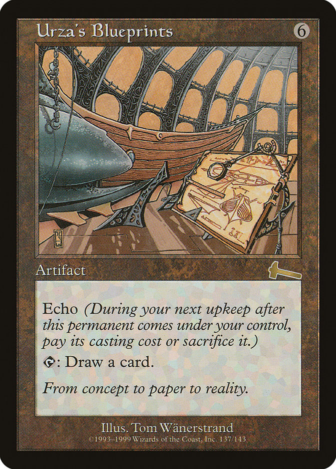 Urza's Blueprints [Urza's Legacy] - Devastation Store | Devastation Store