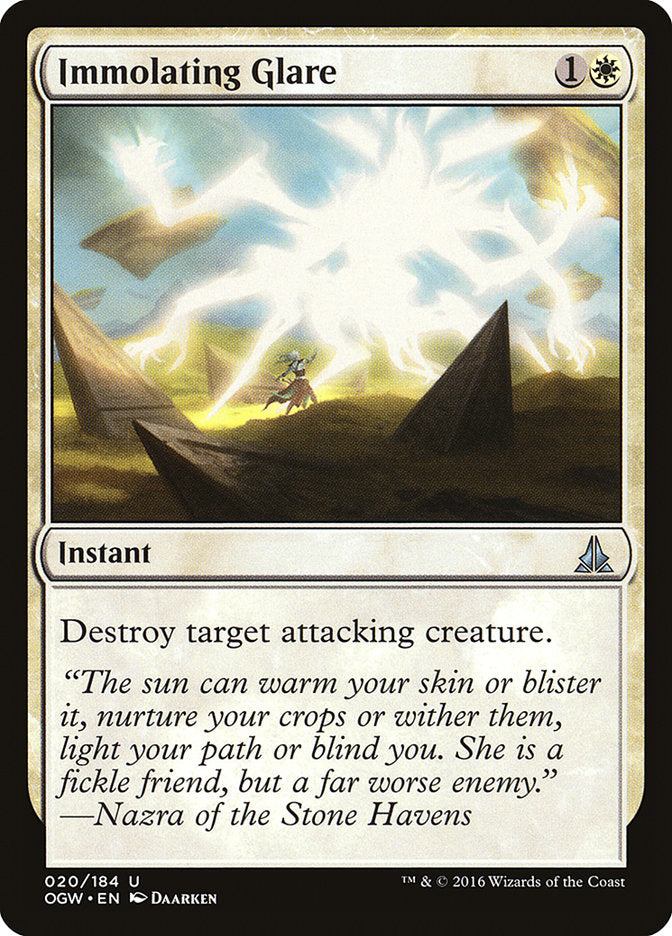 Immolating Glare [Oath of the Gatewatch] - Devastation Store | Devastation Store