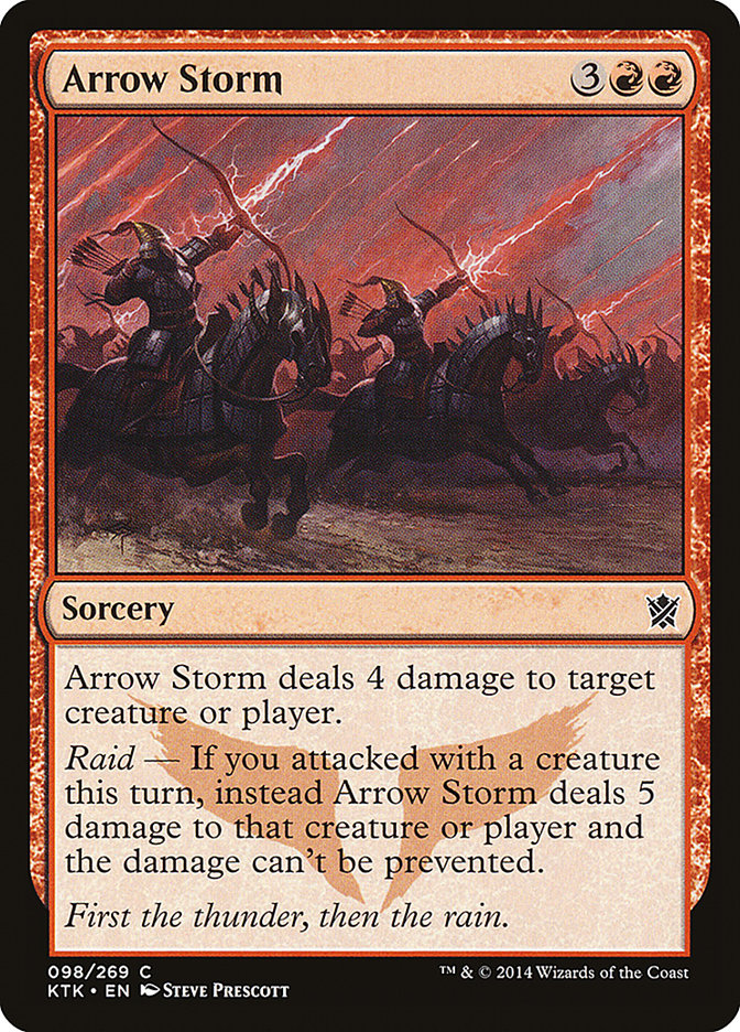 Arrow Storm [Khans of Tarkir] | Devastation Store