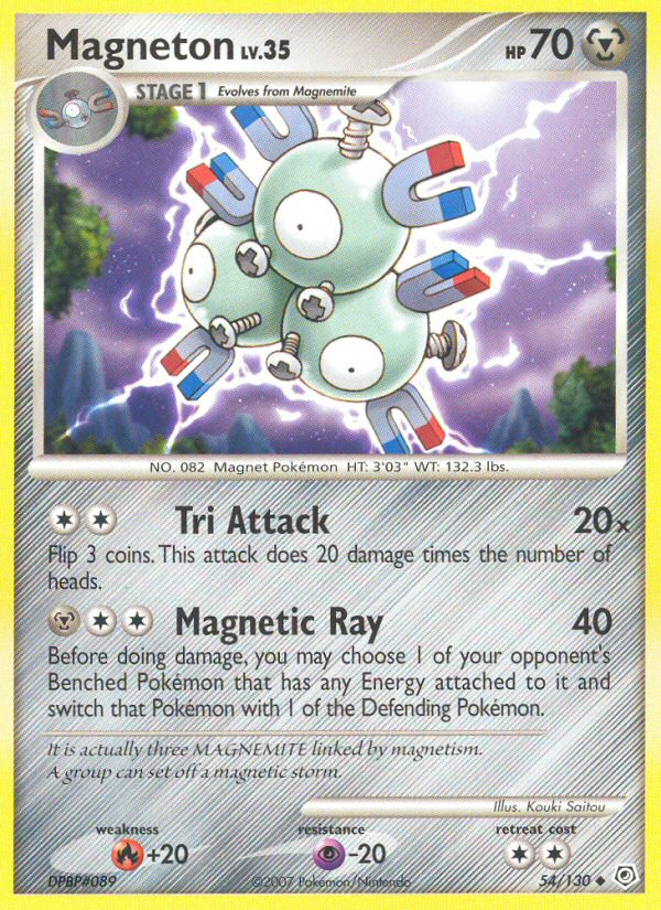 Magneton (54/130) [Diamond & Pearl: Base Set] | Devastation Store