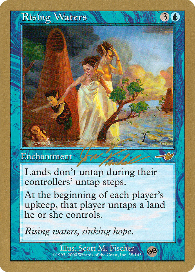 Rising Waters (Jon Finkel) (SB) [World Championship Decks 2000] | Devastation Store