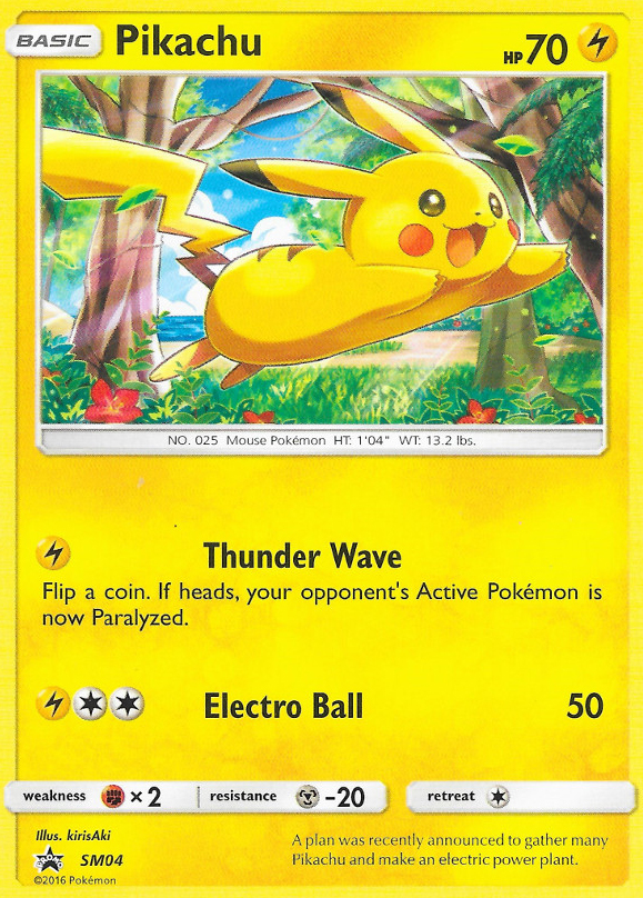 Pikachu (SM04) [Sun & Moon: Black Star Promos] | Devastation Store