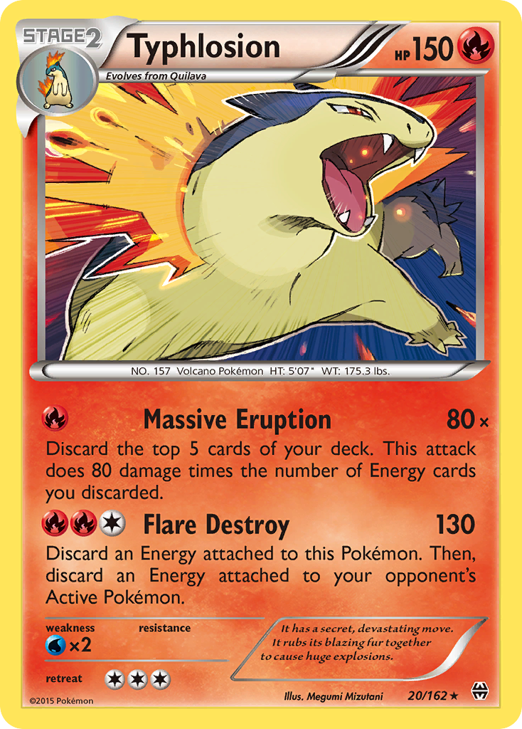 Typhlosion (20/162) [XY: BREAKthrough] | Devastation Store