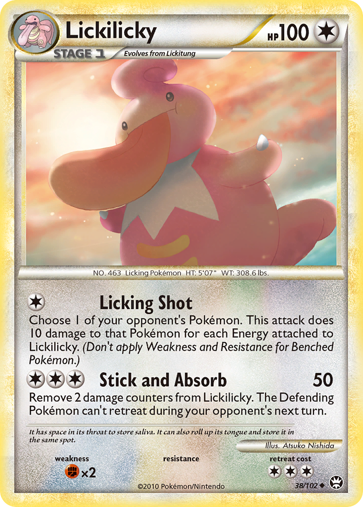 Lickilicky (38/102) [HeartGold & SoulSilver: Triumphant] | Devastation Store