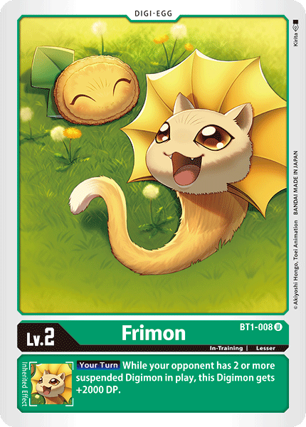 Frimon [BT1-008] [Release Special Booster Ver.1.0] | Devastation Store