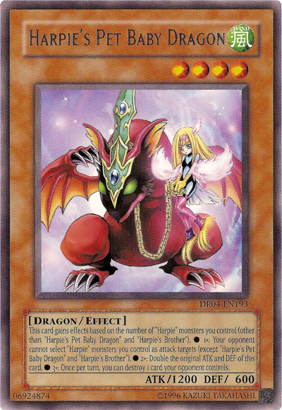Harpie's Pet Baby Dragon [DR04-EN193] Rare | Devastation Store