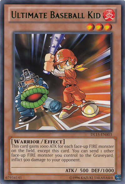 Ultimate Baseball Kid (Green) [DL15-EN003] Rare | Devastation Store