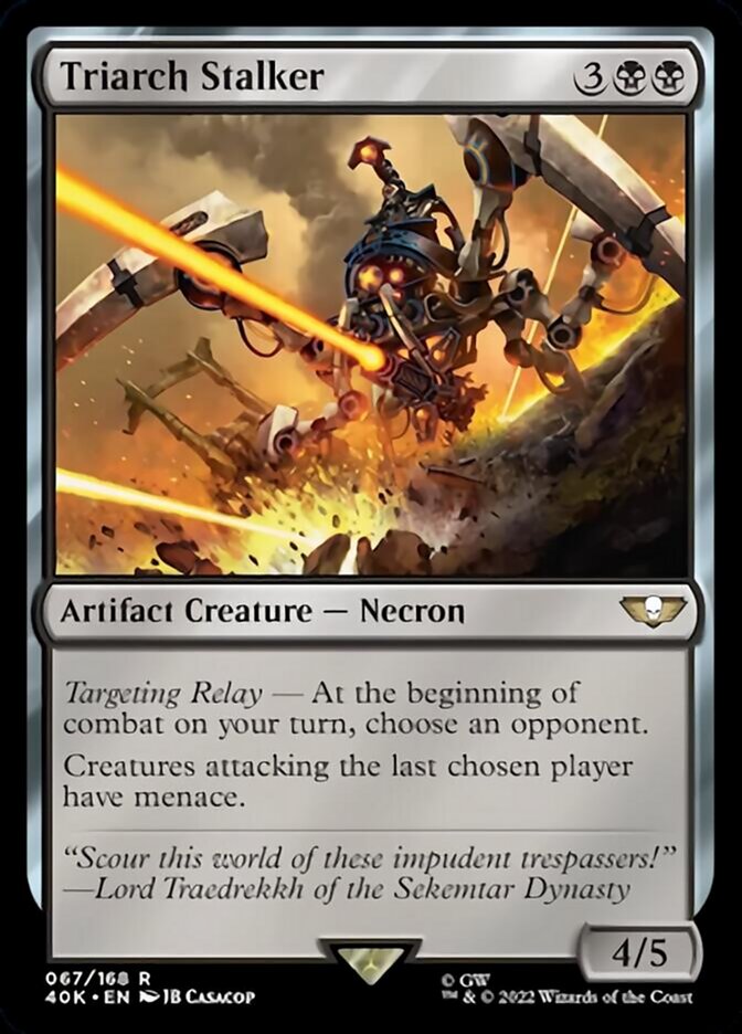 Triarch Stalker (Surge Foil) [Universes Beyond: Warhammer 40,000] | Devastation Store