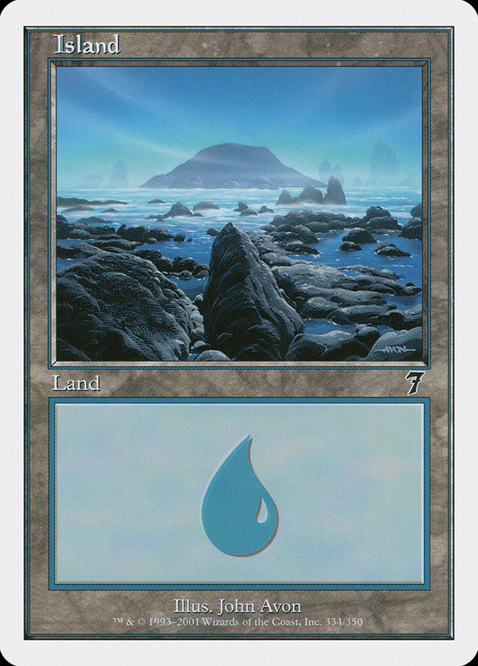 Island (334) [Seventh Edition] | Devastation Store