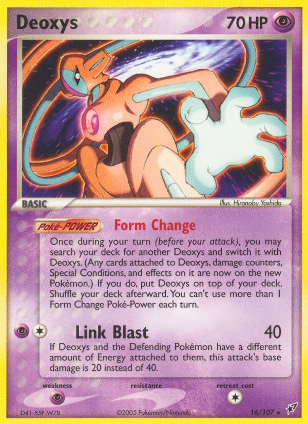 Deoxys (16/107) [EX: Deoxys] | Devastation Store