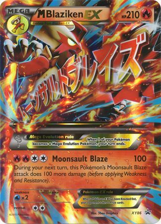 M Blaziken EX (XY86) (Jumbo Card) [XY: Black Star Promos] | Devastation Store