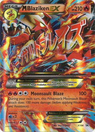 M Blaziken EX (XY86) (Jumbo Card) [XY: Black Star Promos] | Devastation Store