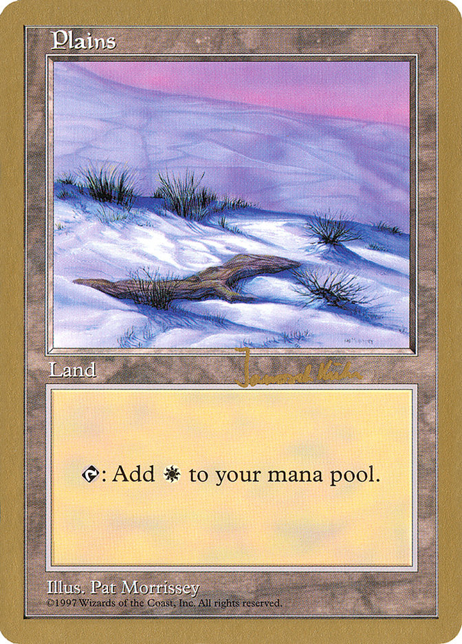 Plains (jk430) (Janosch Kuhn) [World Championship Decks 1997] | Devastation Store
