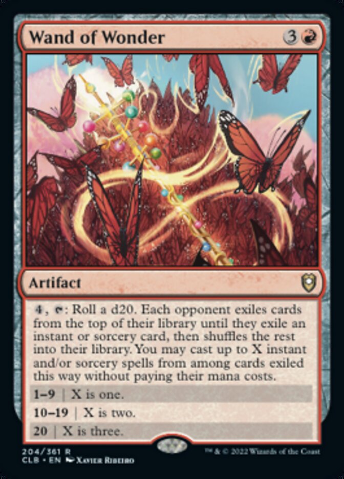 Wand of Wonder [Commander Legends: Battle for Baldur's Gate] | Devastation Store