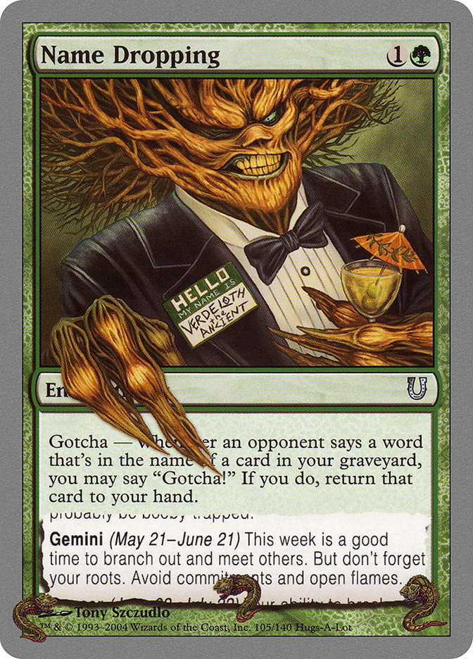 Name Dropping [Unhinged] | Devastation Store