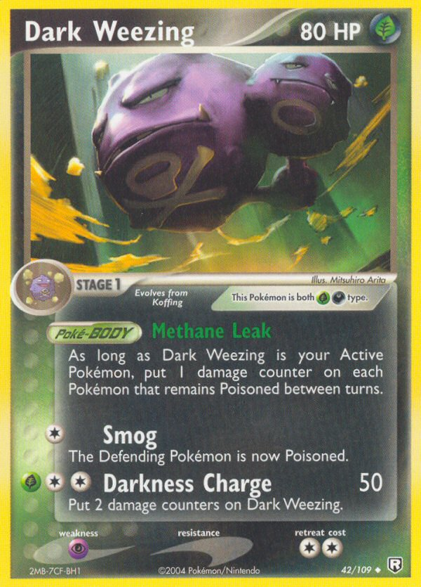 Dark Weezing (42/109) [EX: Team Rocket Returns] | Devastation Store