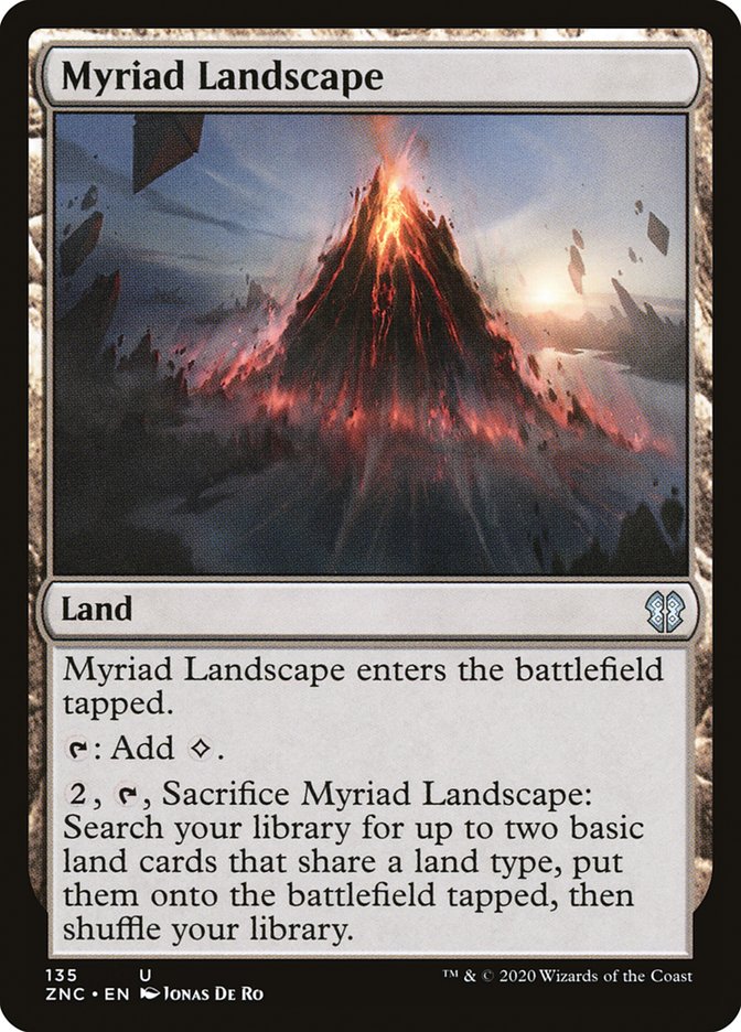 Myriad Landscape [Zendikar Rising Commander] | Devastation Store