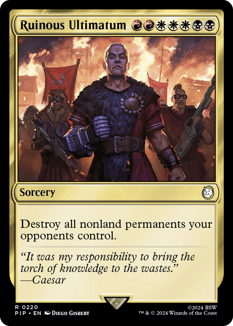 Ruinous Ultimatum [Fallout] | Devastation Store