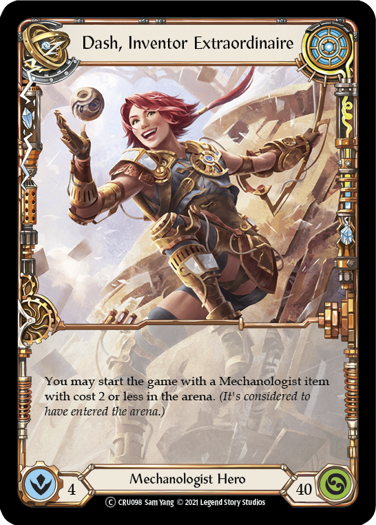 Dash, Inventor Extraordinaire [U-CRU098] Unlimited Normal | Devastation Store