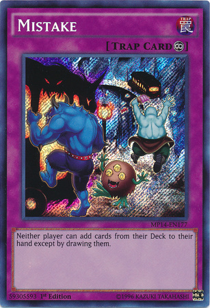 Mistake [MP14-EN177] Secret Rare | Devastation Store