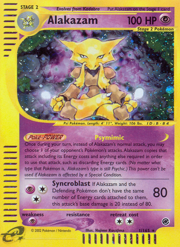 Alakazam (1/165) [Expedition: Base Set] | Devastation Store