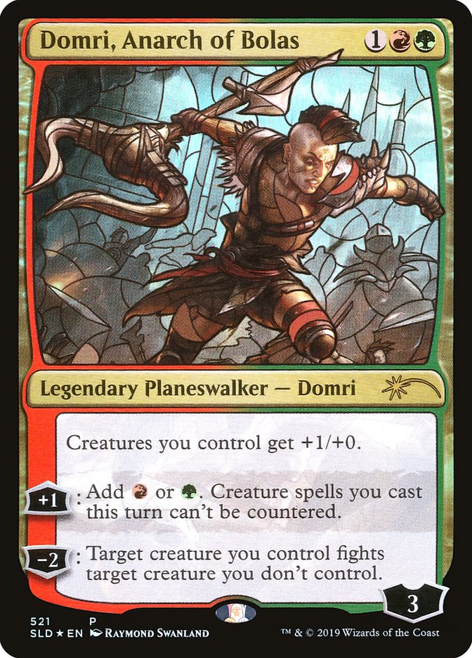 Domri, Anarch of Bolas (Stained Glass) [Secret Lair Drop Promos] | Devastation Store