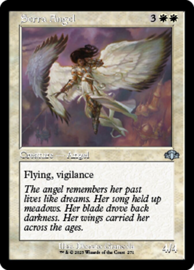 Serra Angel (Retro) [Dominaria Remastered] | Devastation Store