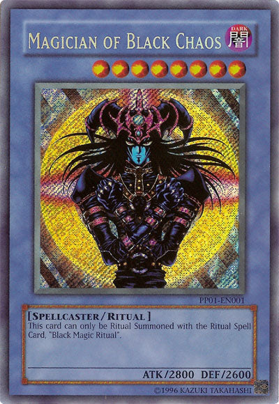 Magician of Black Chaos [PP01-EN001] Secret Rare | Devastation Store