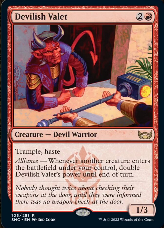 Devilish Valet [Streets of New Capenna] | Devastation Store