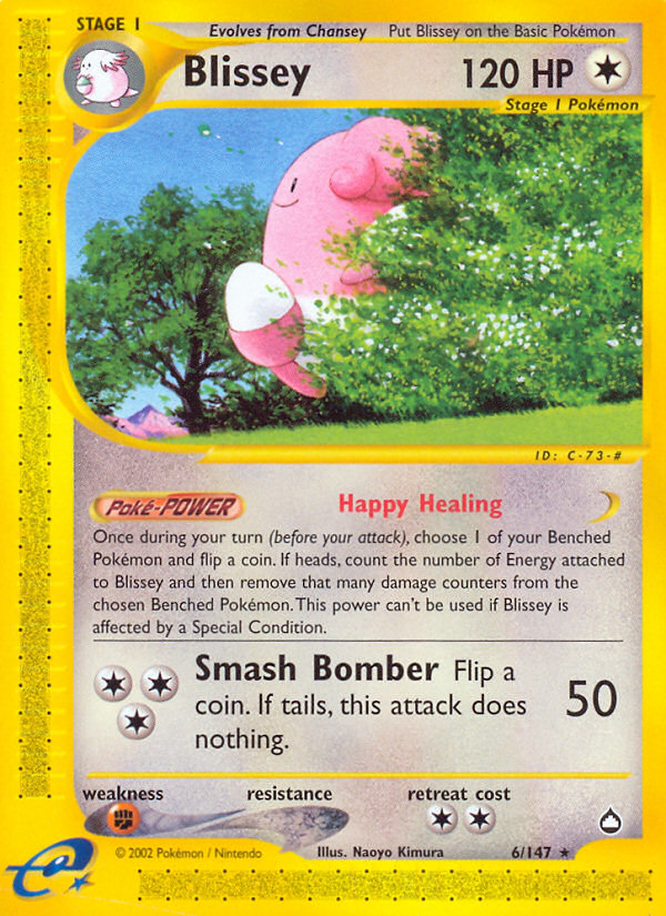 Blissey (6/147) [Aquapolis] | Devastation Store