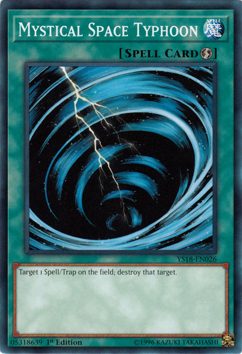 Mystical Space Typhoon [YS18-EN026] Common | Devastation Store