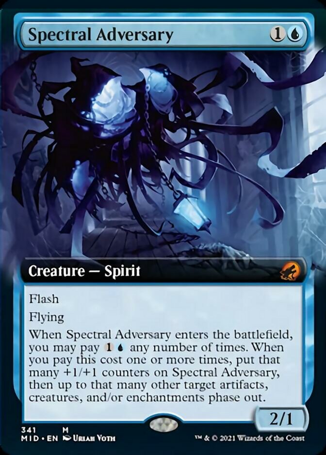 Spectral Adversary (Extended) [Innistrad: Midnight Hunt] | Devastation Store