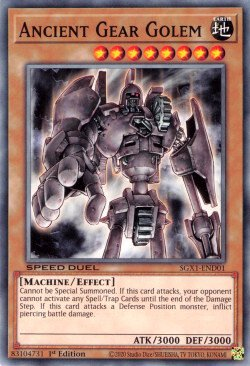 Ancient Gear Golem [SGX1-END01] Common | Devastation Store