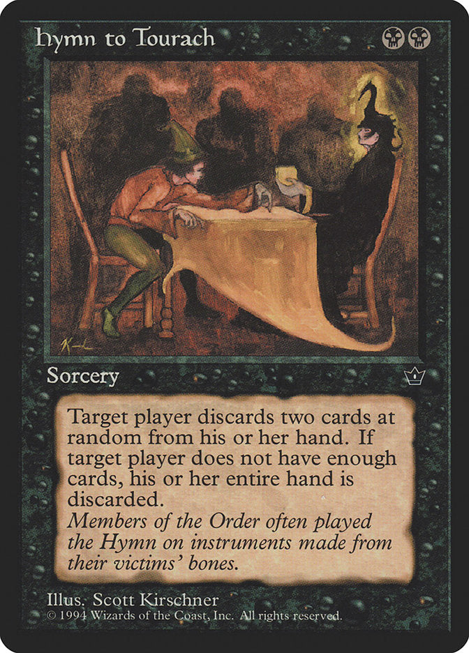Hymn to Tourach (Scott Kirschner) [Fallen Empires] - Devastation Store | Devastation Store