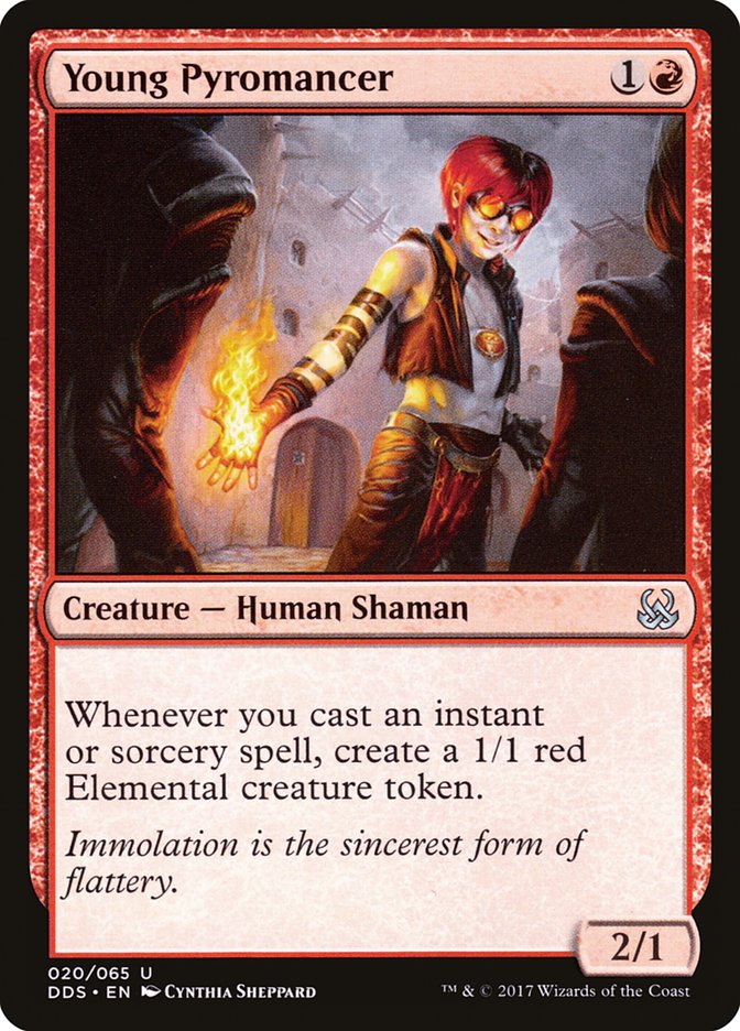 Young Pyromancer [Duel Decks: Mind vs. Might] - Devastation Store | Devastation Store