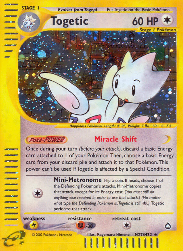 Togetic (H27/H32) [Aquapolis] | Devastation Store