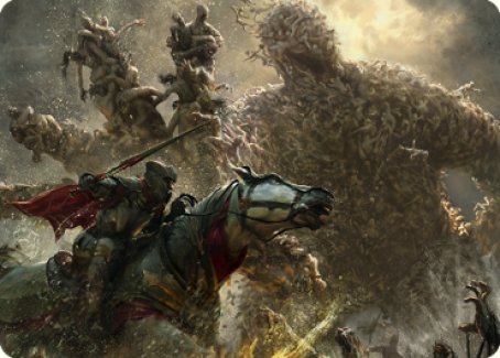 Writhing Necromass Art Card [Dominaria United Art Series] | Devastation Store