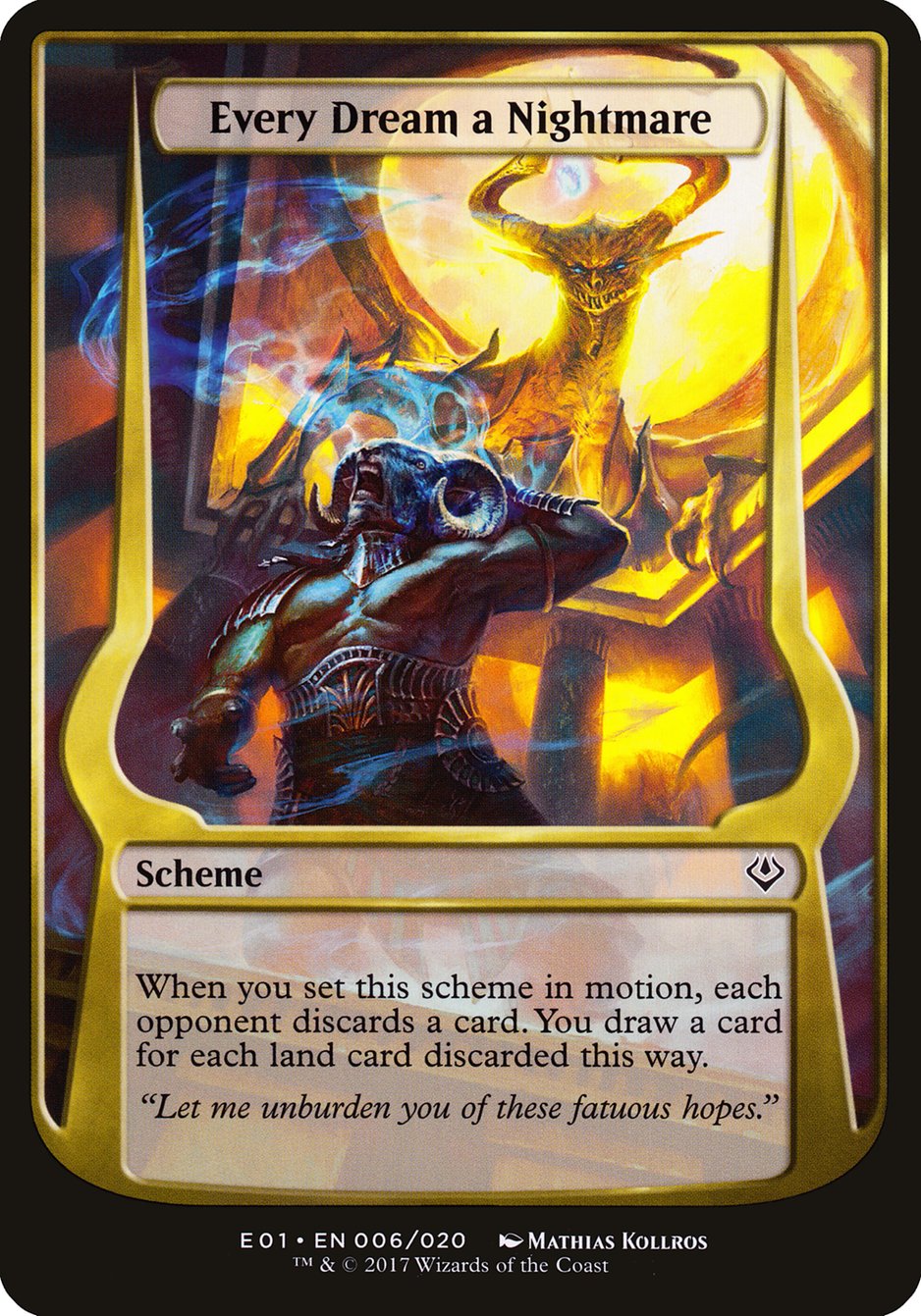 Every Dream a Nightmare (Schemes) [Archenemy: Nicol Bolas Schemes] - Devastation Store | Devastation Store